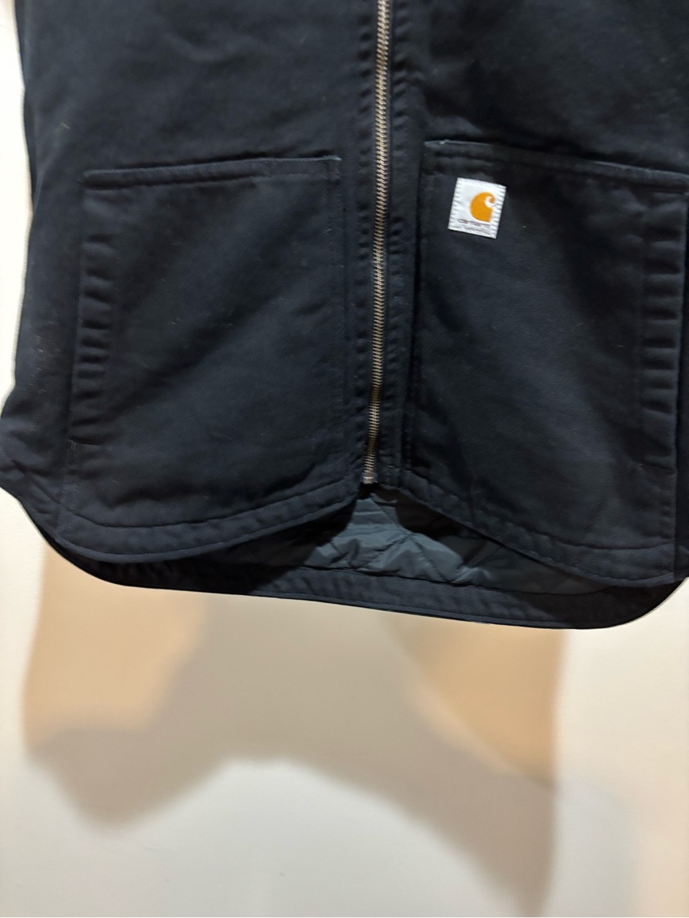 Carhartt Black Hooded Work Vest like New - Picture 2 of 13